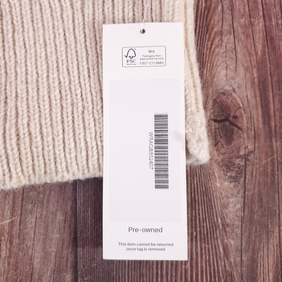 Rag & Bone Womens XXS Elizabeth Cable Knit Sweater Vest Ivory Wool Alpaca Blend - Picture 9 of 14